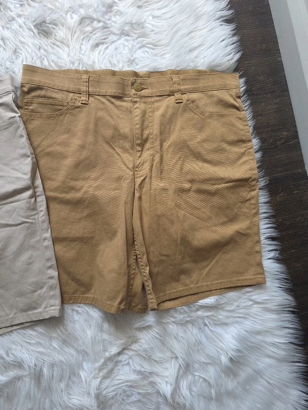 L.L. Bean Shorts in Beige and Camel